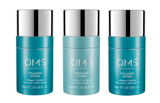 !QMS Medicosmetics Collagen + Exfoliant Set Medium