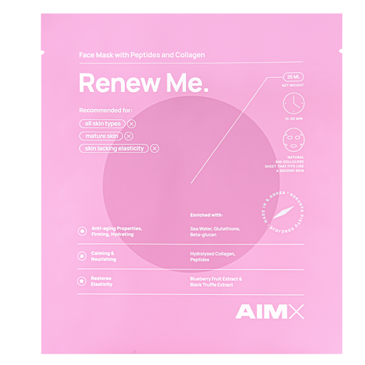 AIMX Renew Me – Collagen Face Mask