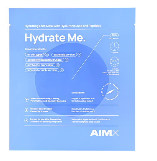 AIMX Hydrate Me – Moisturizing Face Mask