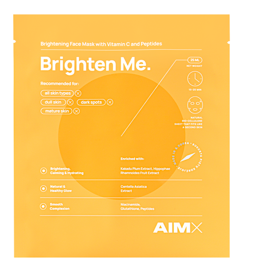 AIMX Brighten Me – Vitamin C Face Mask