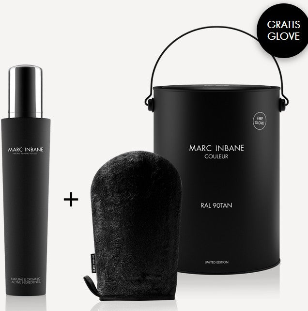 Limited edition:RAL 90TAN Natural Tanning Mousse + Glove in verfblik
