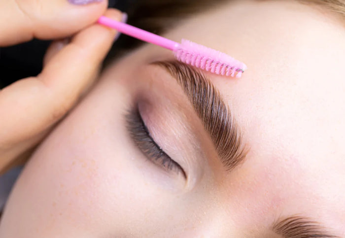 Brow lift-lamination