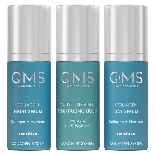 QMS  Collagen + Exfoliant Set Sensitive